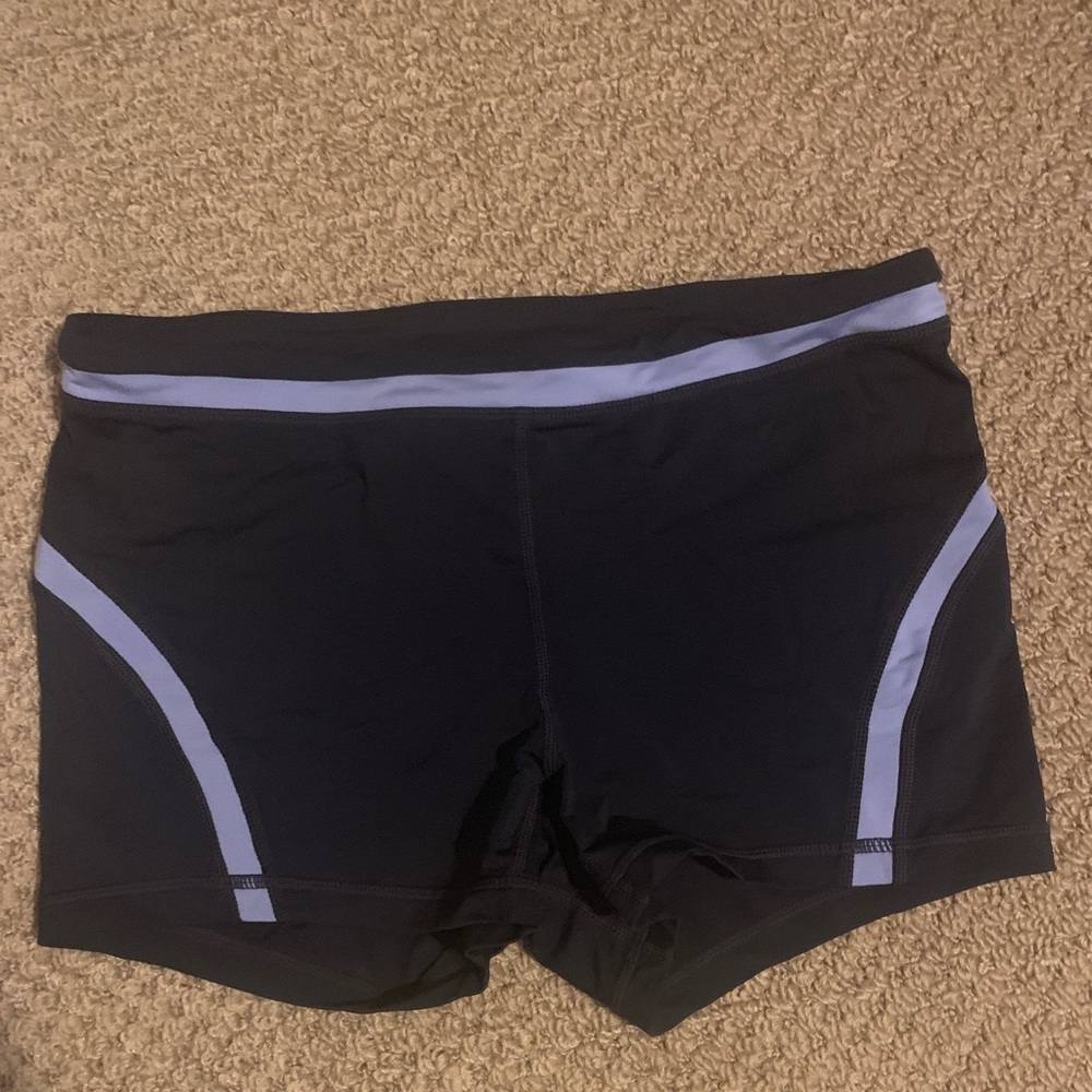 Gap Fit Athletic Black & Purple Shorts size small